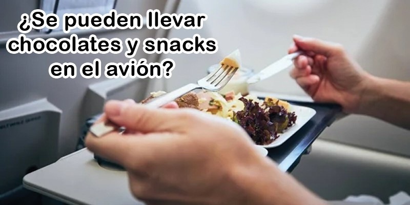 se puede llevar chocolates en la maleta de mano