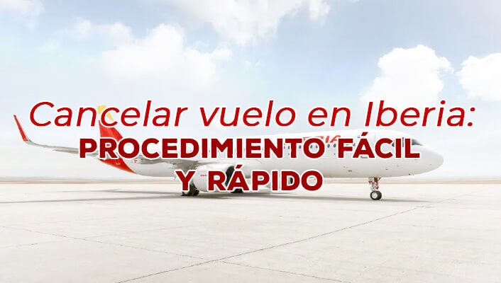 cancelacion vuelo iberia